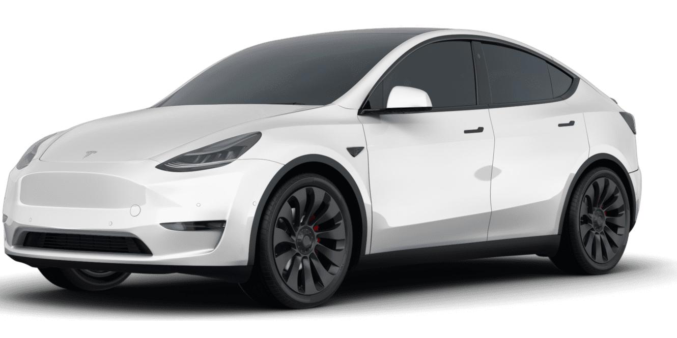 TESLA MODEL Y 2021 5YJYGDEF5MF076162 image